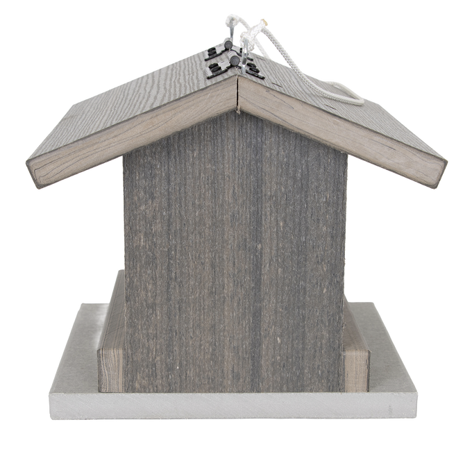 Amish-Made Large Polywood Bird Feeder with Suet Bin