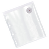 Clear reusable vacuum zipper bag with sealing port, designed to extend freshness of lunch meat, cheese, and vegetables, featured in Kitchen & Food and Food Preservation collections.