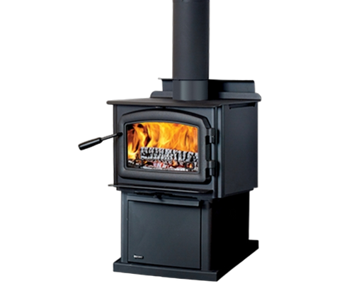 Regency Classic F1150 Small Wood Stove - Classic Pedestal Base