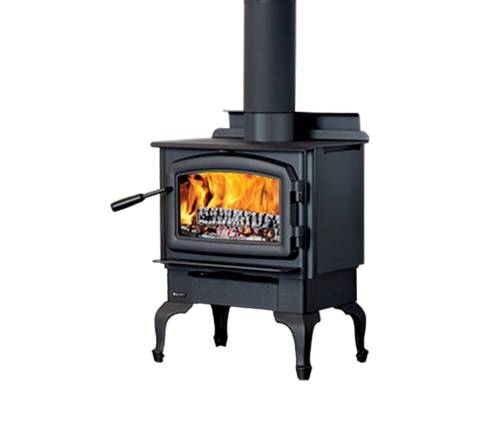Regency Classic F1150 Small Wood Stove - Black Legs