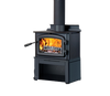 Regency Classic F1150 Small Wood Stove - Pedestal with Wood Storage