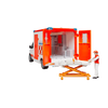 Bruder Toys MB Sprinter Ambulance with Driver