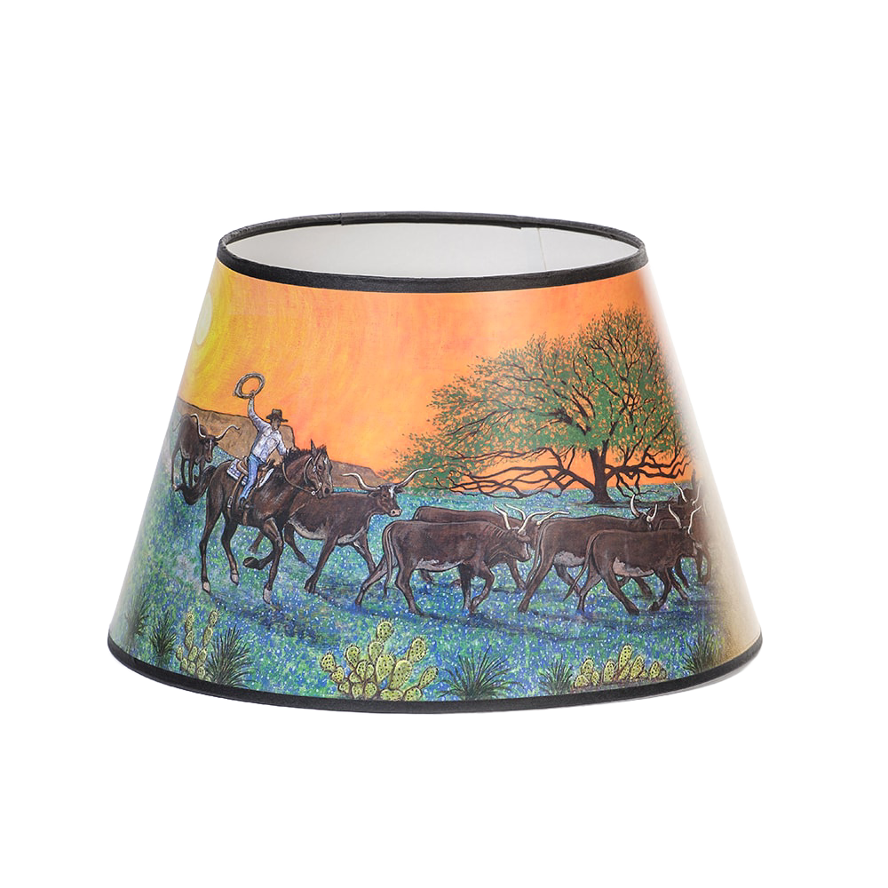 Aladdin Ride into Sunset Parchment Oil Lamp | Lehman's