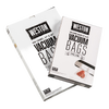 Two white boxes of BPA-free vacuum sealer bags with special textured lining, designed for food preservation and freezing, featured in Kitchen & Food, Food Preservation, Freezing, Best Sellers, and Promo Eligible collections.