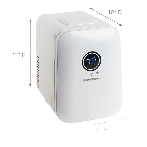 Compact white temperature-controlled device displaying 77°F on a digital screen, designed for precise sourdough starter care, featured in Kitchen & Food, Baking Supplies, and Best Sellers collections.