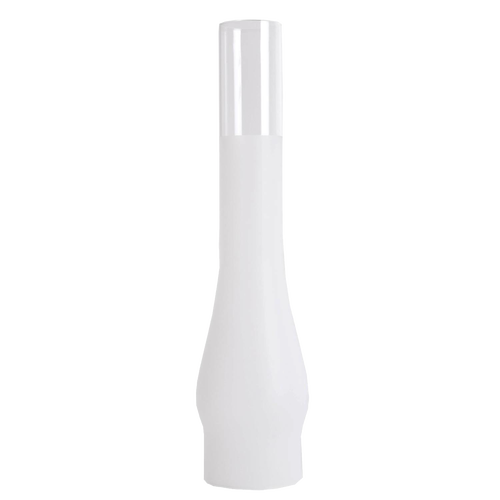 Clear glass oil lamp chimney with a 2-7/8" base, designed for Lamps & Lighting and Parts and Accessories collections, featured in Chimneys and Globes and Best Sellers.