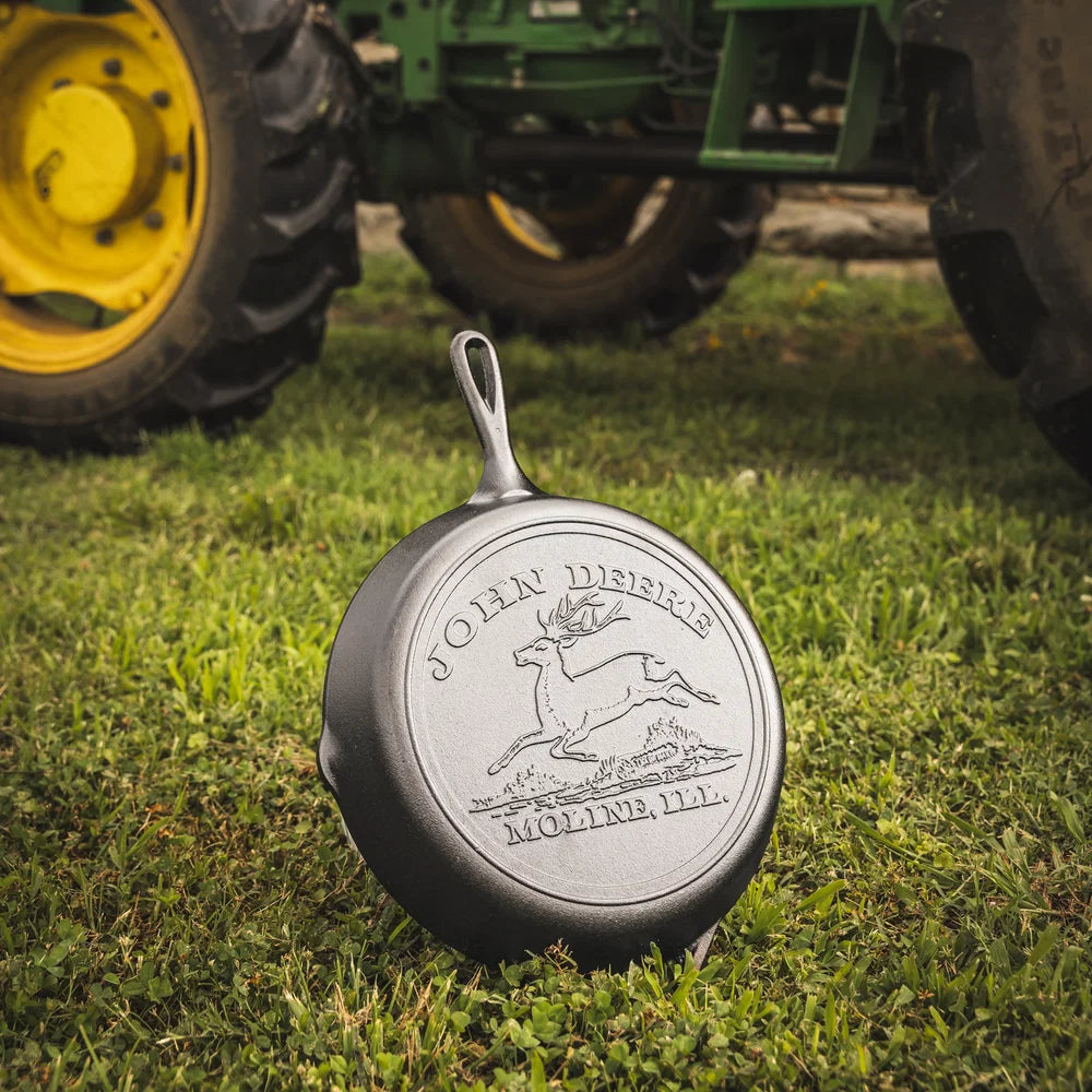 Lodge John Deere Hometown Cast Iron Skillet - 12"