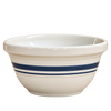 Dominion Stoneware Mixing Bowl – Black Striped