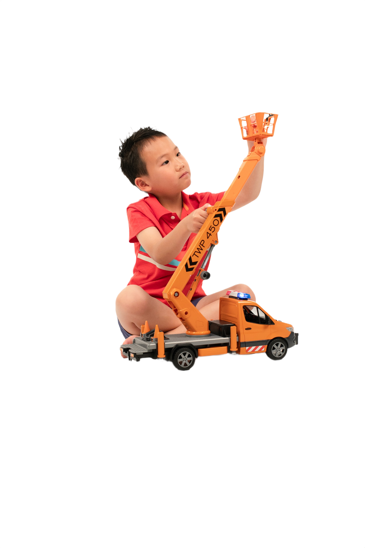 Bruder Toys MB Sprinter Work Platform with Light & Sound