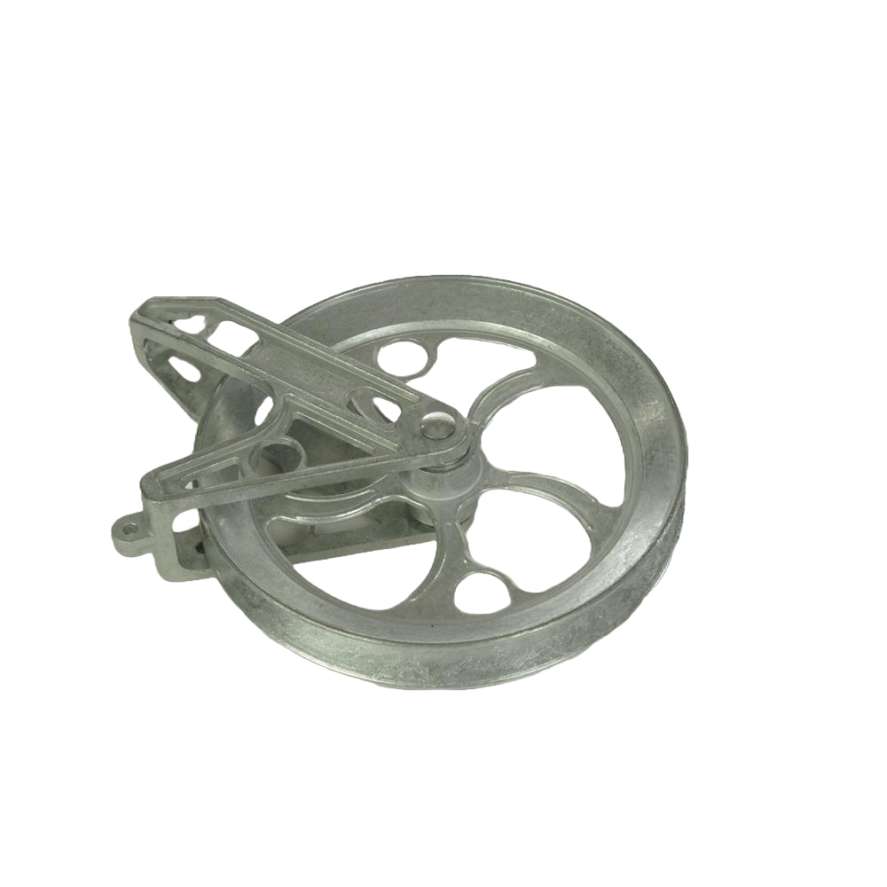 Handcrafted rustproof zinc pulley featuring cadmium-plated ball bearings for smooth operation, designed for Home & Decor, Laundry Supplies, Clothesline Accessories, and Best Sellers collections.