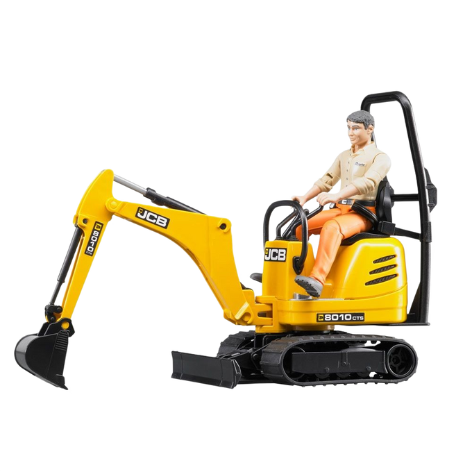 Bruder Toys JCB 8010 CTS Micro Excavator with Worker