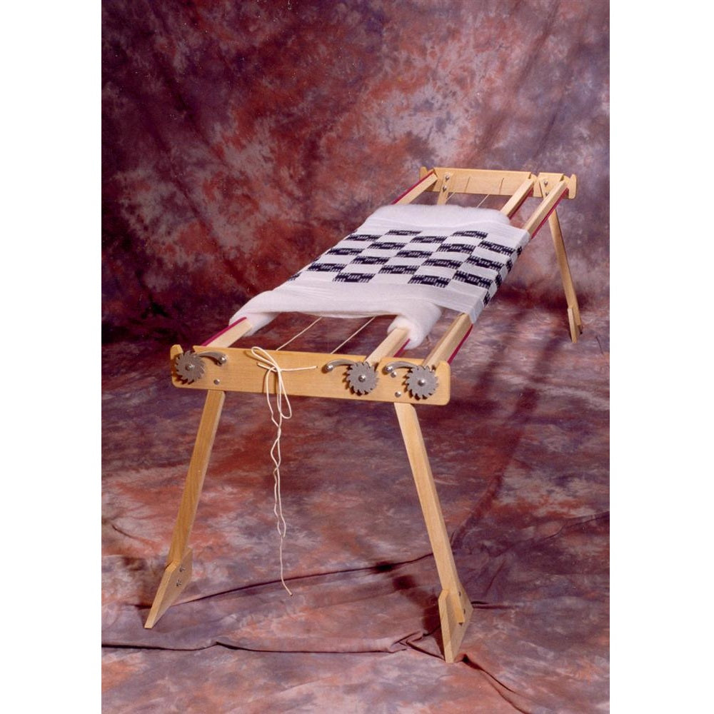 Handcrafted Amish made old-fashioned quilt frame with sturdy unfinished legs and three rollers, ideal for sewing and quilting, featured in Home & Decor, Sewing and Quilting, USA Made, Amish Made, Best Sellers, and Promo Eligible collections.