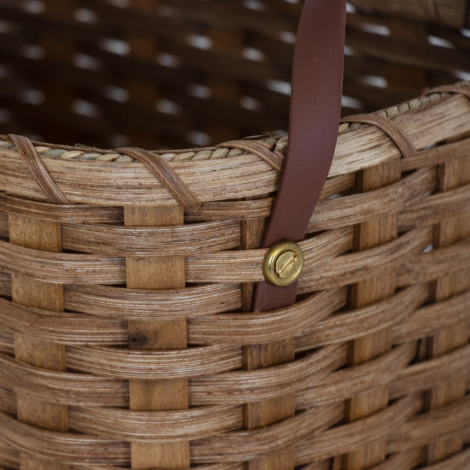 Amish-Made Handwoven Toy Basket