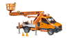 Bruder Toys MB Sprinter Work Platform with Light & Sound