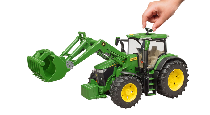Bruder Toys John Deere 7R 350 Tractor with Front Loader