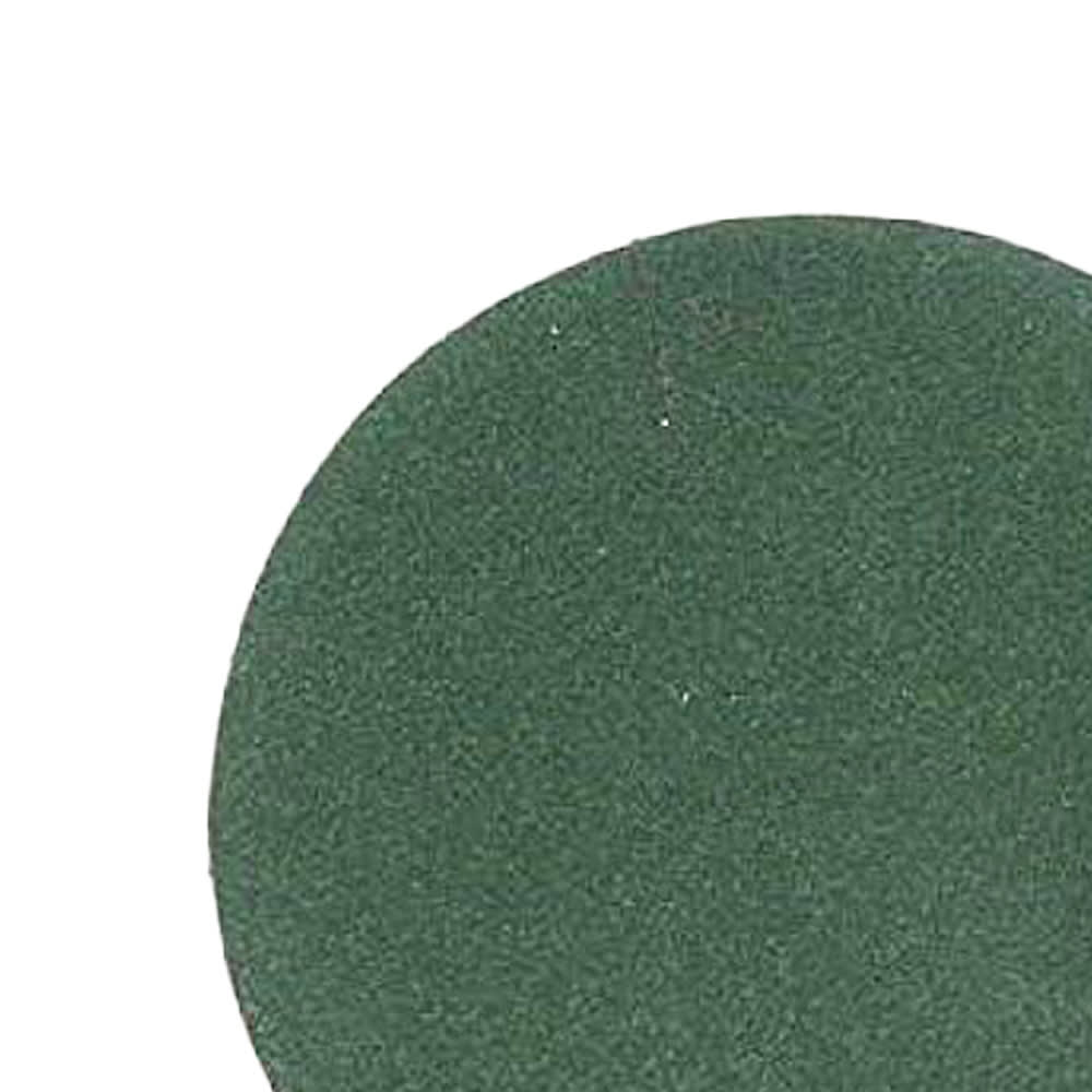Circular piece of green adhesive-backed felt designed for oil lamp bases, ideal for lamps and lighting, parts and accessories, and other parts collections.