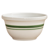 Dominion Stoneware Mixing Bowl – Green Striped