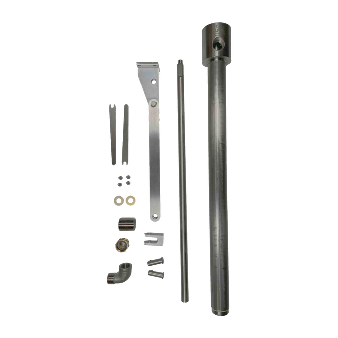 Standard height deep well pump head assembly kit with durable metal components designed for easy installation and reliable water access, included in USA Made and Water Pumps collections.