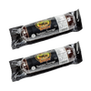 Two vacuum-sealed packages of handcrafted summer sausage made in USA with a blend of pork and beef, perfect for Kitchen & Food, Snacks and Sweets, Pantry, Meats, and Best Sellers collections.