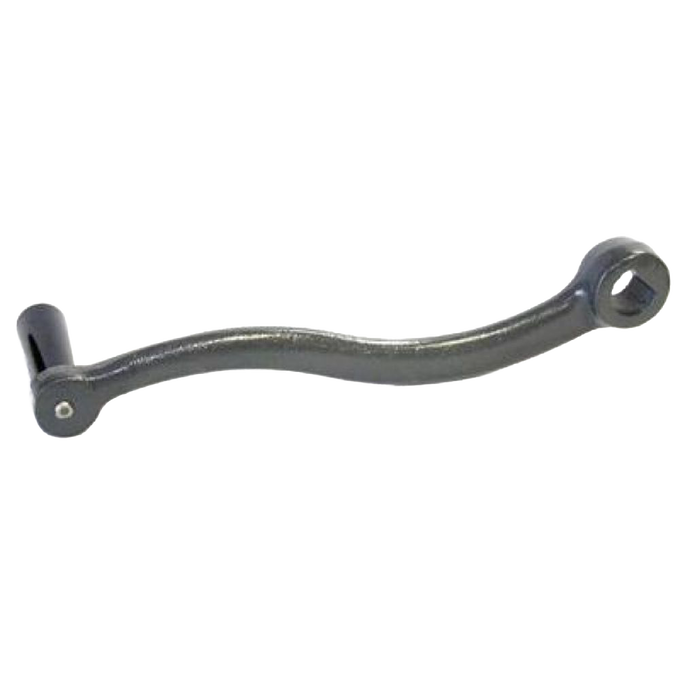 Durable metal hand crank with a smooth handle end, crafted in the USA, ideal for specialty equipment in Kitchen & Food, Butchering Supplies, USA Made, and Best Sellers collections.