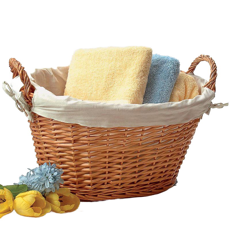 Split Willow Laundry Basket | Lehman's