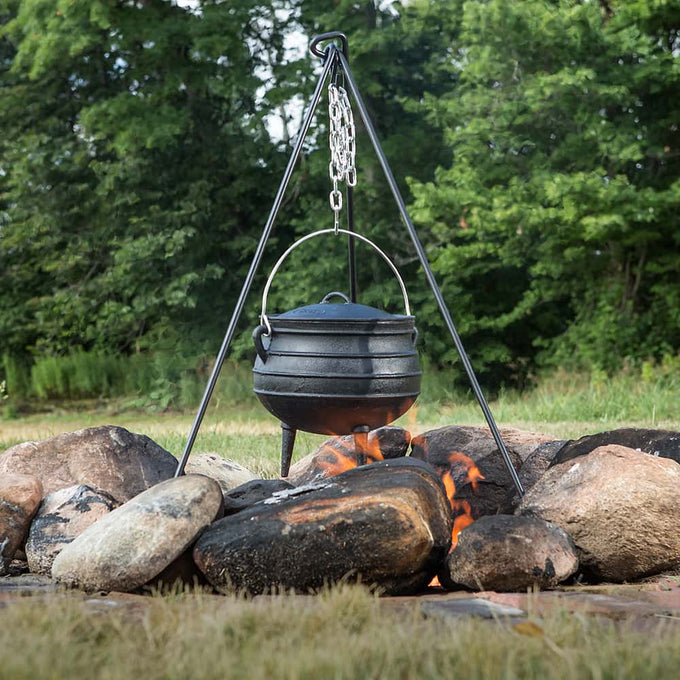 kettle outdoor Helikon Camp Grey SilverAnts Large Titanium Kettle Lehman's Campfire Cooking Kettle Pot