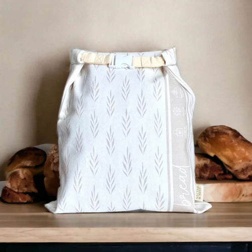Reusable XL Beeswax Bread Bags - Set of 2