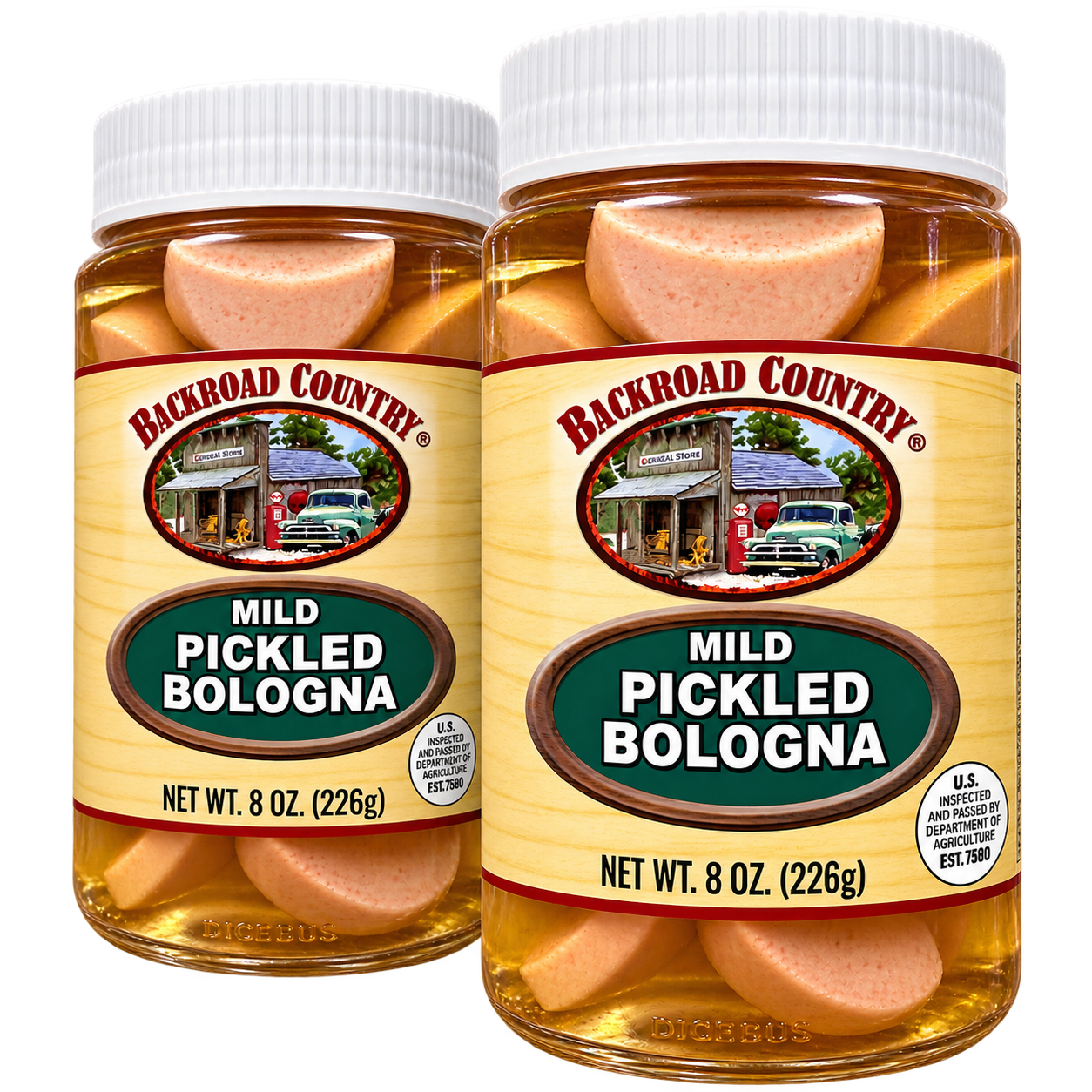 Mild Pickled Bologna - 2 Jars