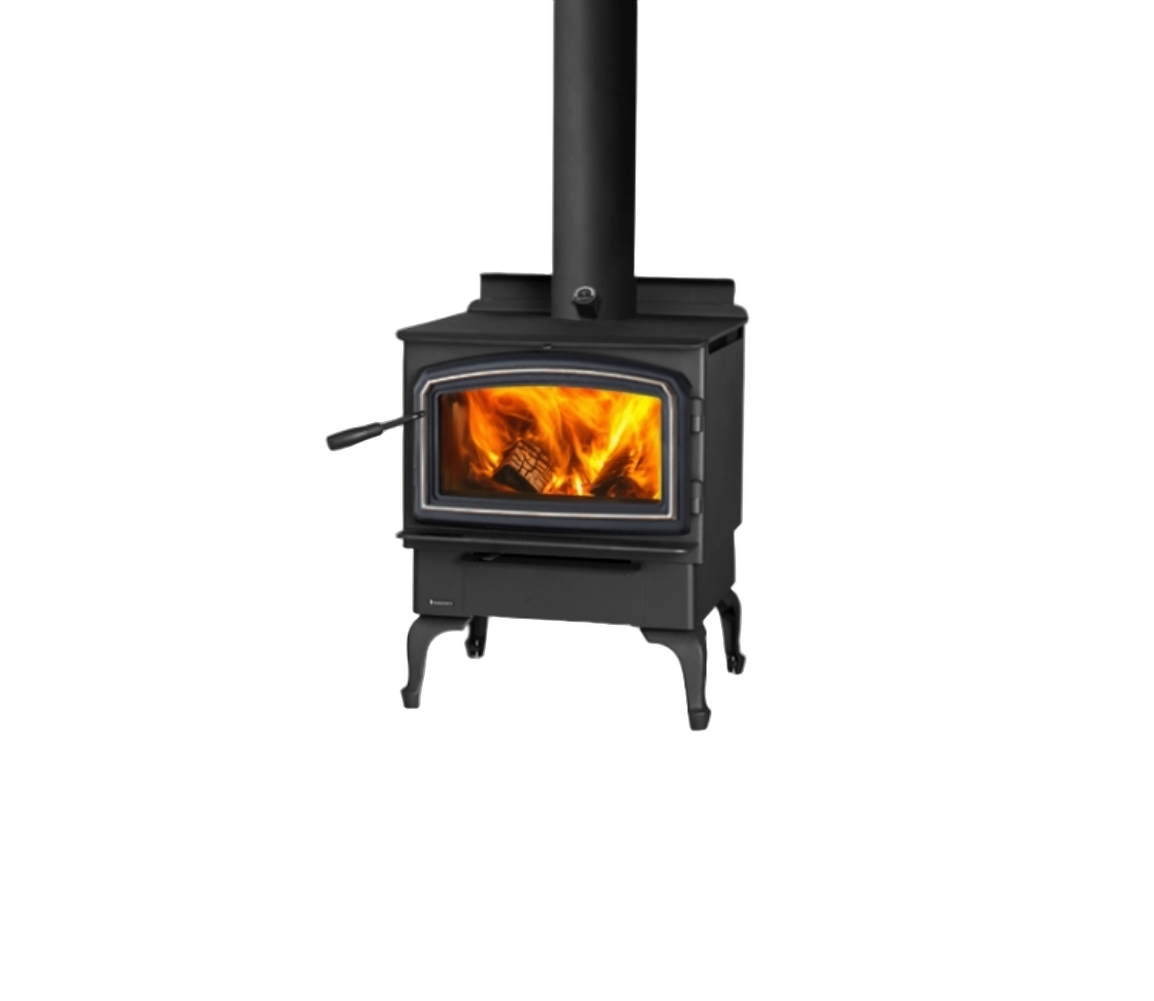 Regency Cascades F2500 Wood Stove - Black Legs
