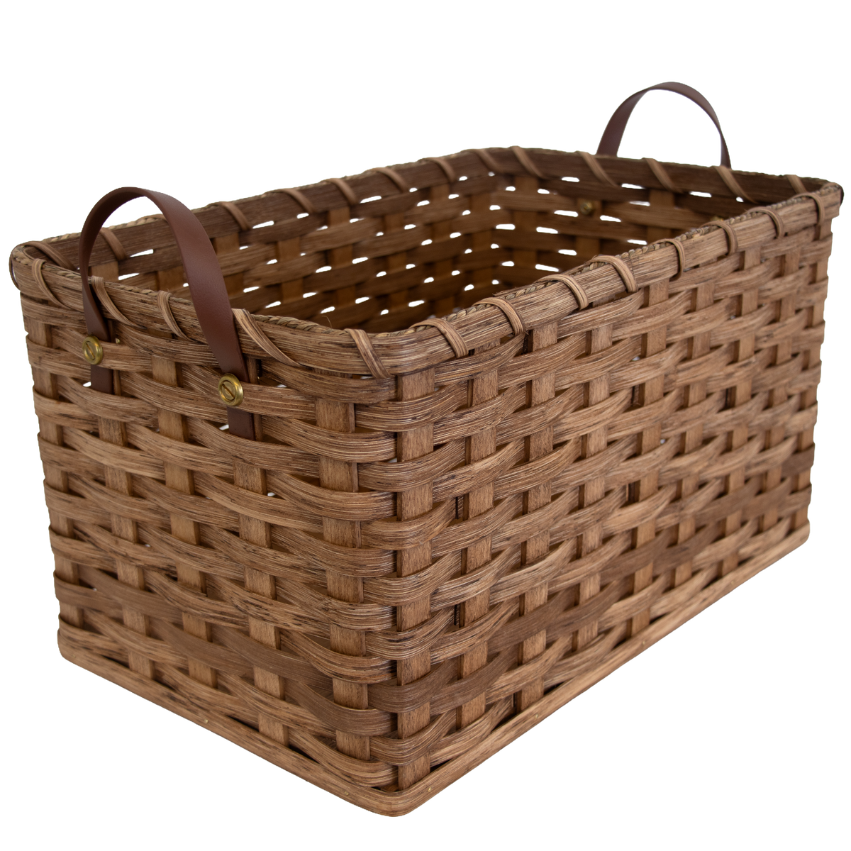 Amish-Made Handwoven Toy Basket