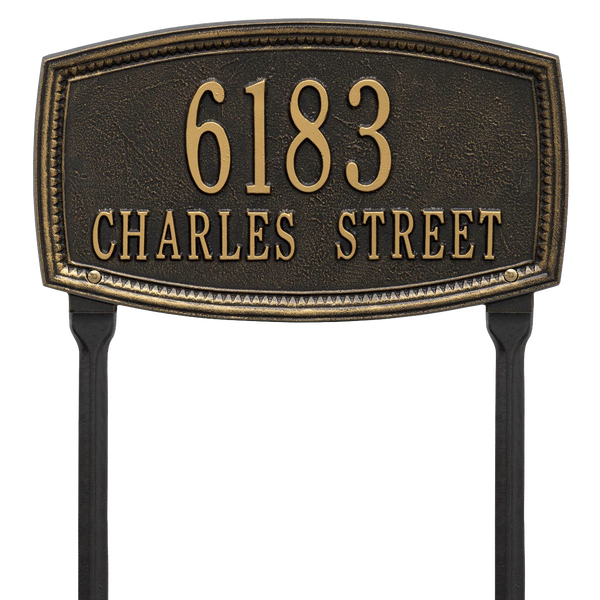 Whitehall Croswell Custom Lawn Plaque | Lehman's