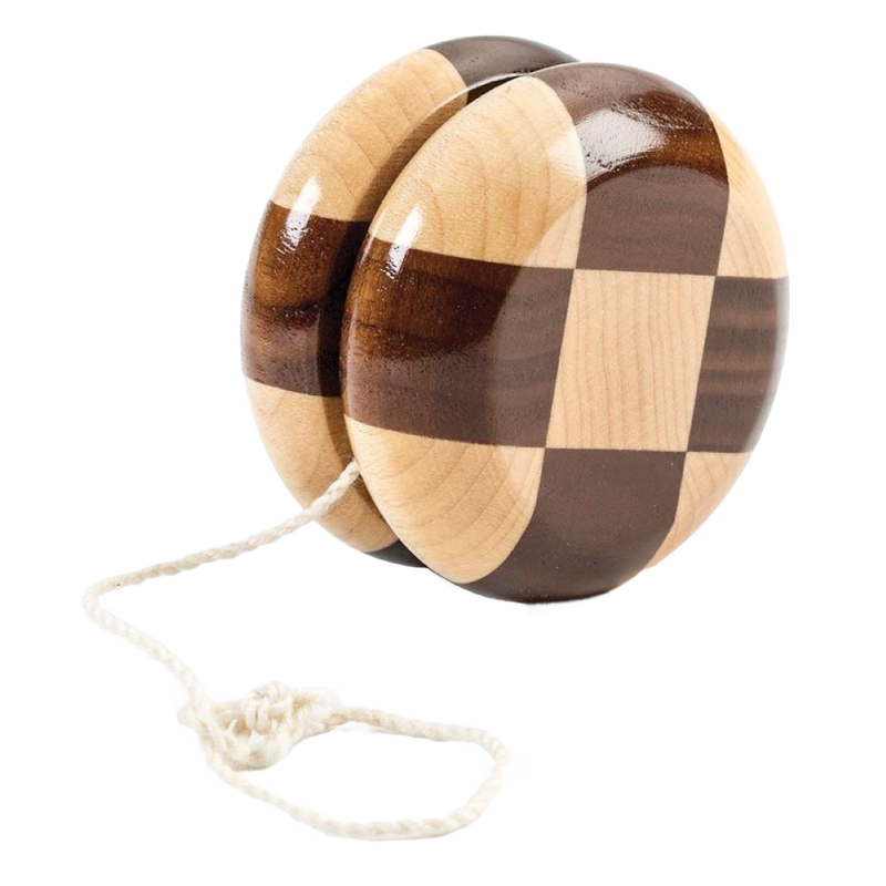 Checkered Wooden Yo-Yo | Lehman's Checkered Wooden Yo-Yo | Lehman's