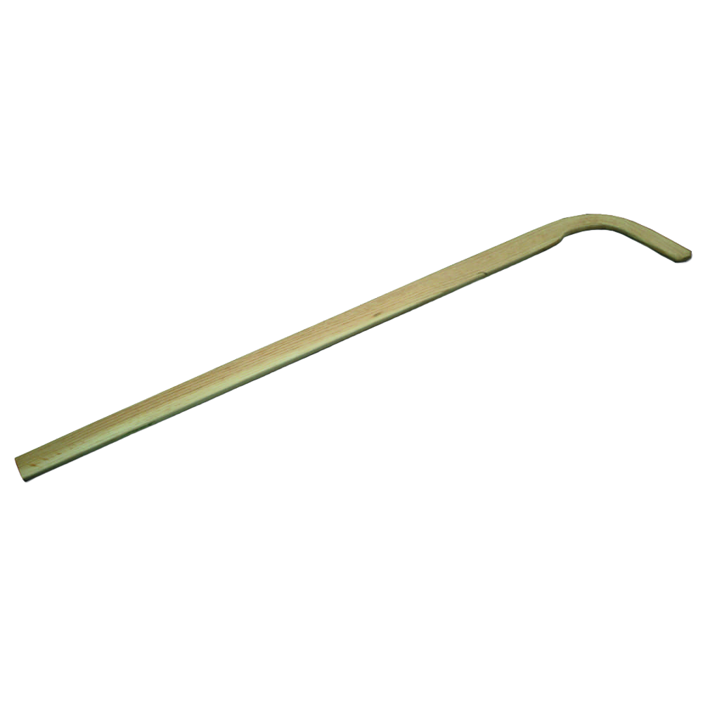Handcrafted Amish made hardwood plow or cultivator handle, slightly dressed and sanded, ideal for farm, garden, and tool use in digging and cultivating, featured in best sellers.