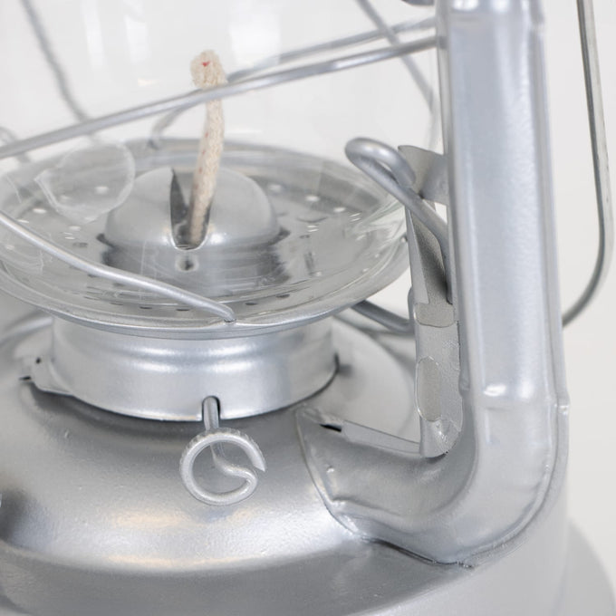 Close-up of a handcrafted metal lantern wick and burner assembly with weather-resistant finish, part of Farm, Garden & Tool, Camping, Emergency Supplies, and Lamps & Lighting collections.