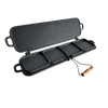 Lehman's Kitchen Family-Size Cast Iron Flip Griddle & Sandwich Press