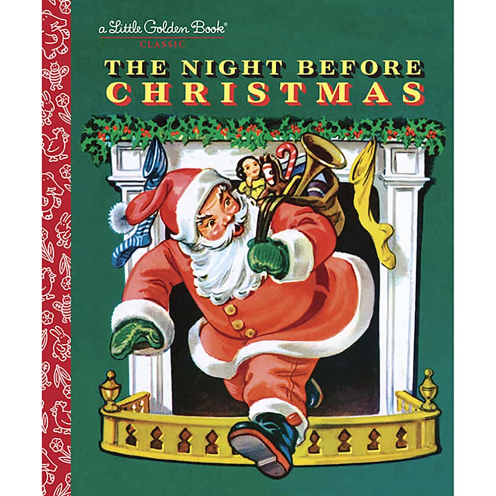 その他 Golden Christmas selfish volume 03.5 The Night Before Christmas Little Golden Book | Lehman's