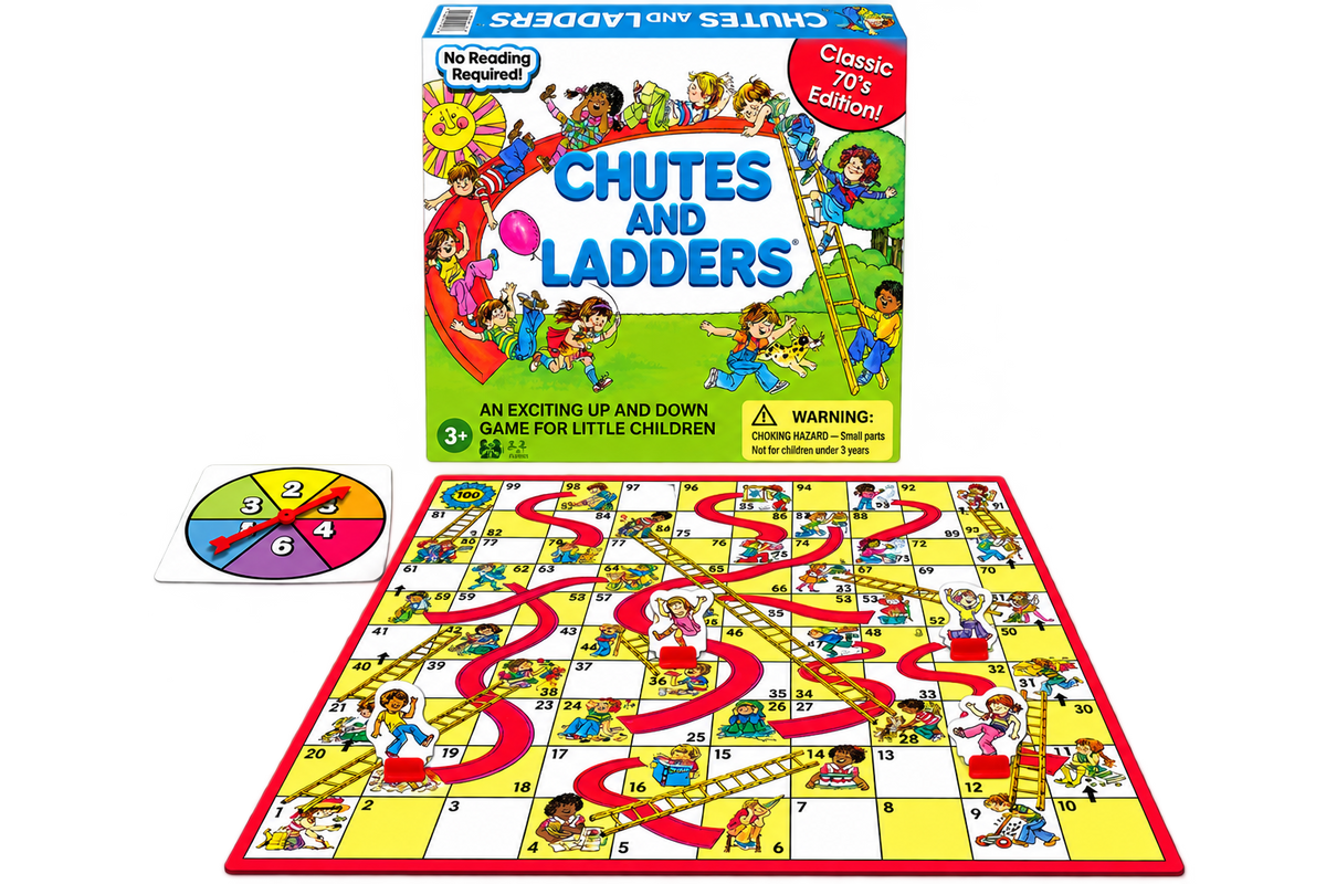 Chutes and Ladders Board Game