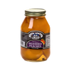 Handcrafted glass jar of old-fashioned brandied peach halves in syrup, locally made in USA, featured in Kitchen & Food, Food, Pantry, USA Made, Best Sellers, Promo Eligible collections.