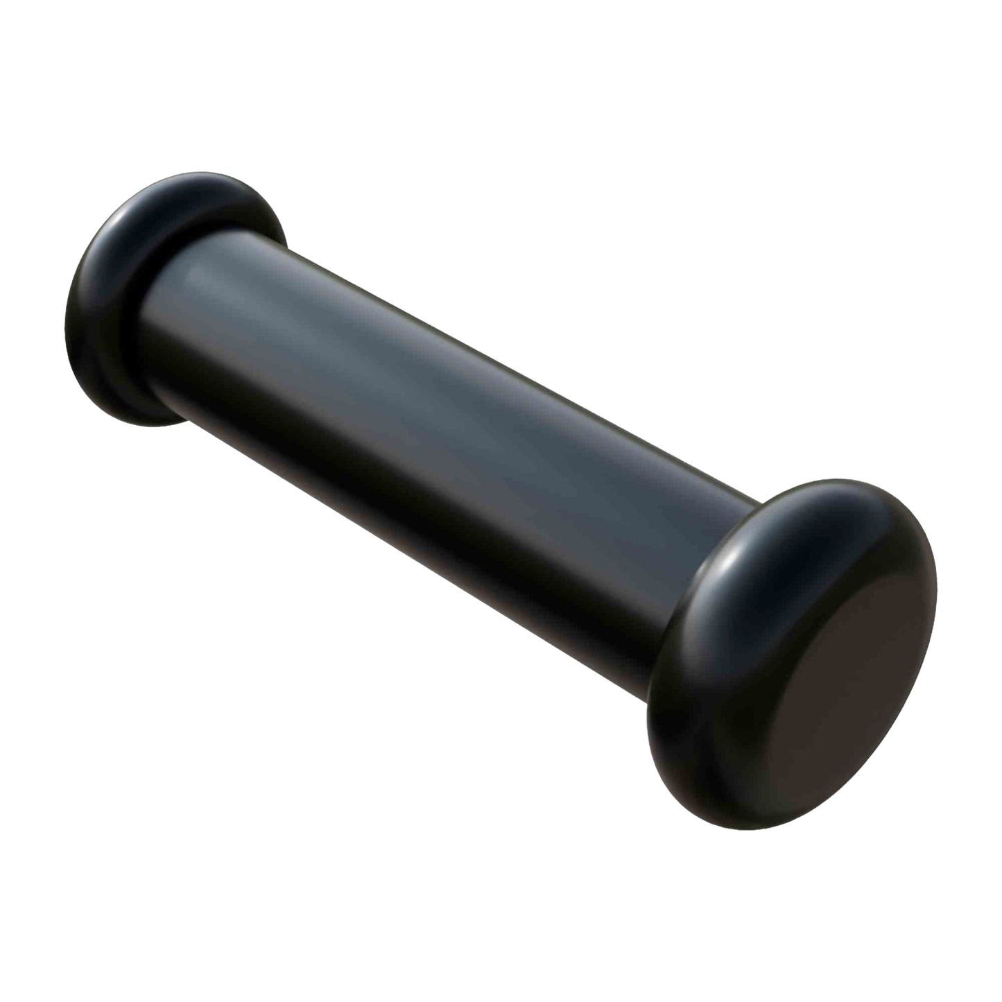 Black durable rubber pitless connector sleeve designed for deep well pump heads, compatible with standard height wells, ideal for water pumps and USA Made collections.