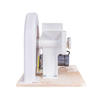 Handcrafted USA made motorization kit with gear-reduced electric motor, belt, pulley, and mounting board for grain mills, perfect for Kitchen & Food and Bread Making Supplies collections.