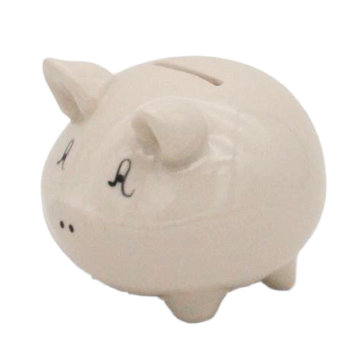 Stoneware Piggy Bank - USA Made