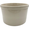 Cream-colored stoneware crock with wide opening and smooth finish, handcrafted for Kitchen & Food, Food Preservation, Fermenting and Pickling, and Best Sellers collections.