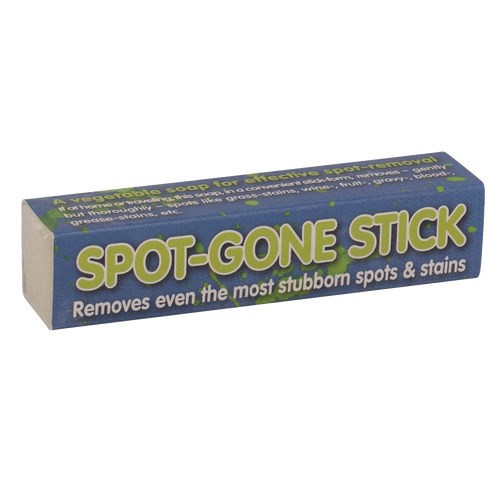 Pack of two vegetable-based pre-wash stain remover sticks designed to treat tough spots like grass, blood, and wine, featured in Home & Decor, Household Cleaning, and Best Sellers collections.