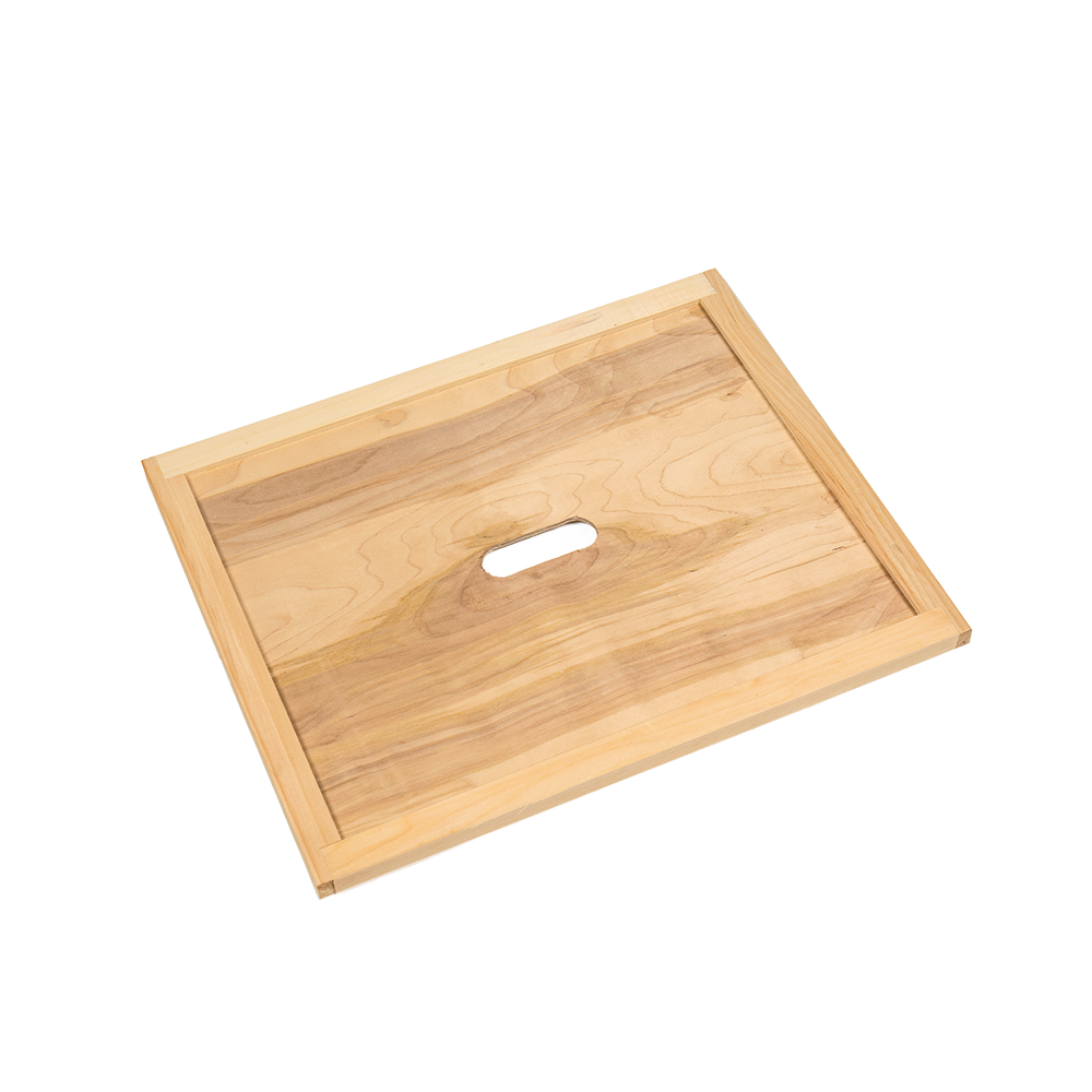 Handcrafted wooden telescoping inner cover for a deep beehive box, Amish made in the USA, part of Farm, Garden & Tool and Beekeeping Supplies collections.