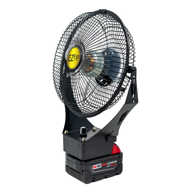 EZ-Fan, Battery Powered - Milwaukee/DeWalt | Lehman's