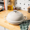 Lodge Enameled Cast Iron Bread Oven - 10.35" Oyster