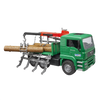 Bruder Toys MAN Timber Truck with Loading Crane & 3 Logs