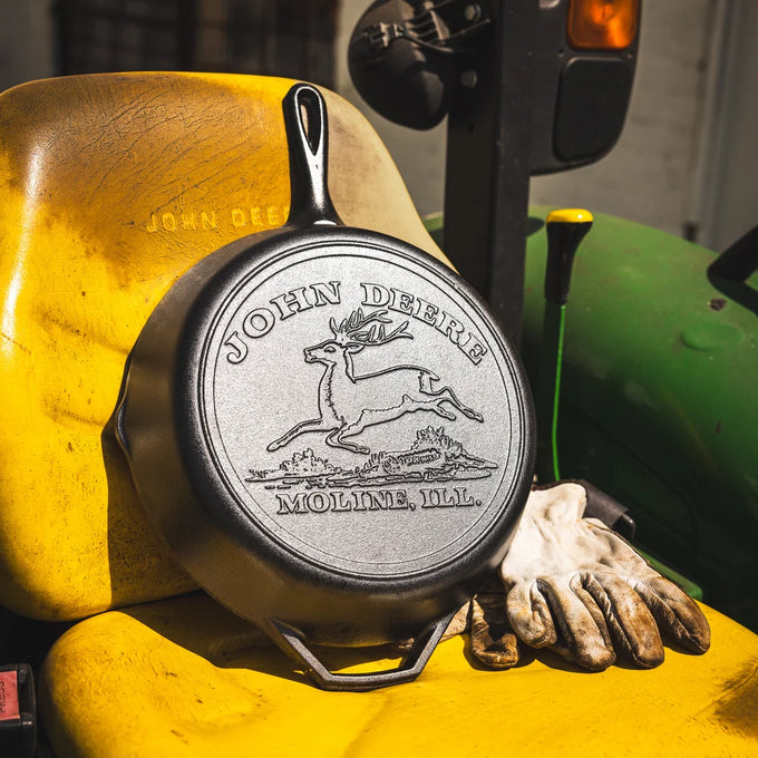 Lodge John Deere Hometown Cast Iron Skillet - 12"