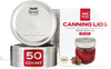 FORJARS Canning Lids for Regular or Wide Mouth Jars