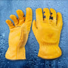 Pair of ergonomic water-resistant cowhide leather driver gloves with patented double wedge finger design and winged thumbs, featured in Health & Wellness, Farm, Garden & Tool, Hand Tools and Hardware, Clothing and Accessories, Best Sellers, Promo Eligible collections.